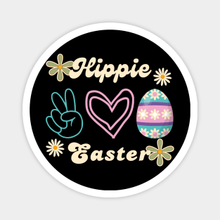 Hippie style Easter Magnet